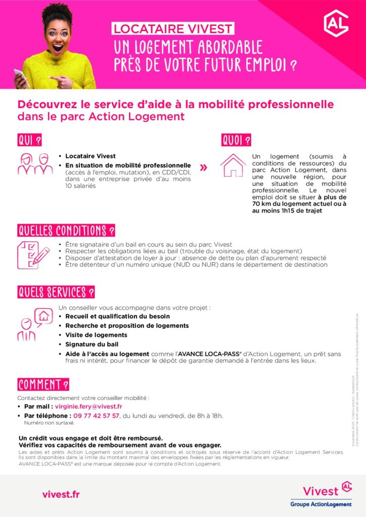 Fiche ServiceMobilitéPro VIVEST