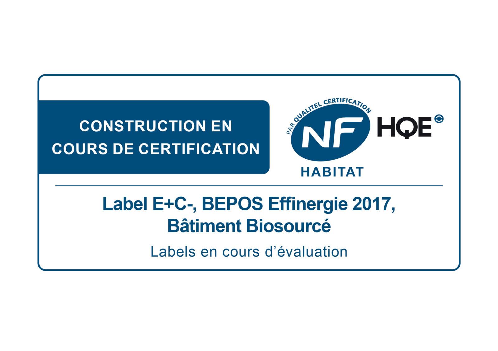 LOGO NFH HQE EN COURS DEVALUATION_LABEL E+C- _BEPOS EFFINERGIE 2017_LABEL BAT BIOSOURCE_EN COURS DEVALUATION_V2