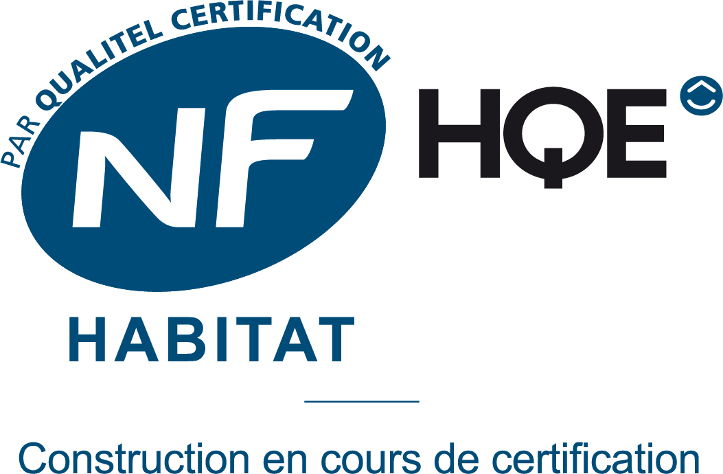 Logo Construction en cours - NF Habitat HQE