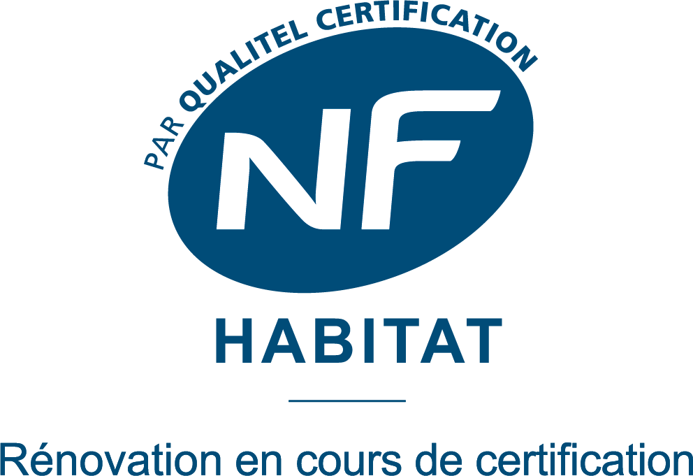 Logo Rénovation en cours - NF Habitat