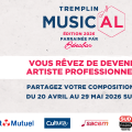 Le Tremplin Music&rsquo;AL est de retour pour sa 9ème édition 🎤