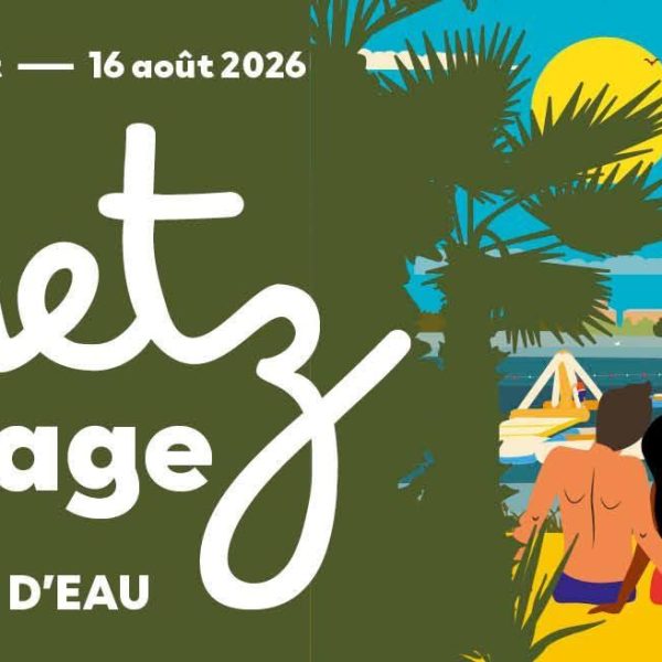 Vivest pose à nouveau sa serviette à Metz Plage !